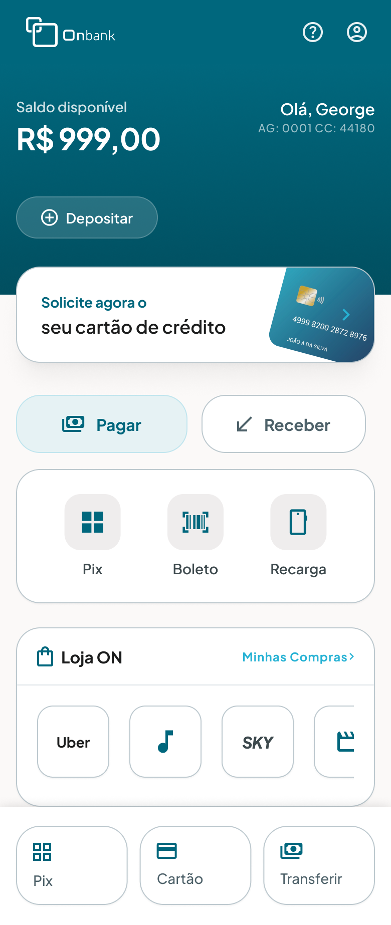 Tela Principal (Home)